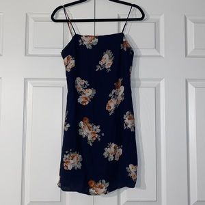 Spaghetti strap mini dress